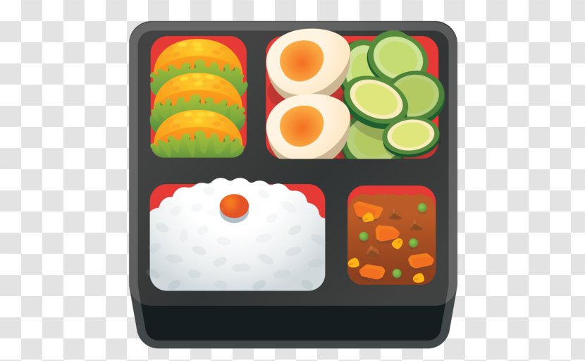 Bento Take-out Asian Cuisine Emoji - Food Transparent PNG