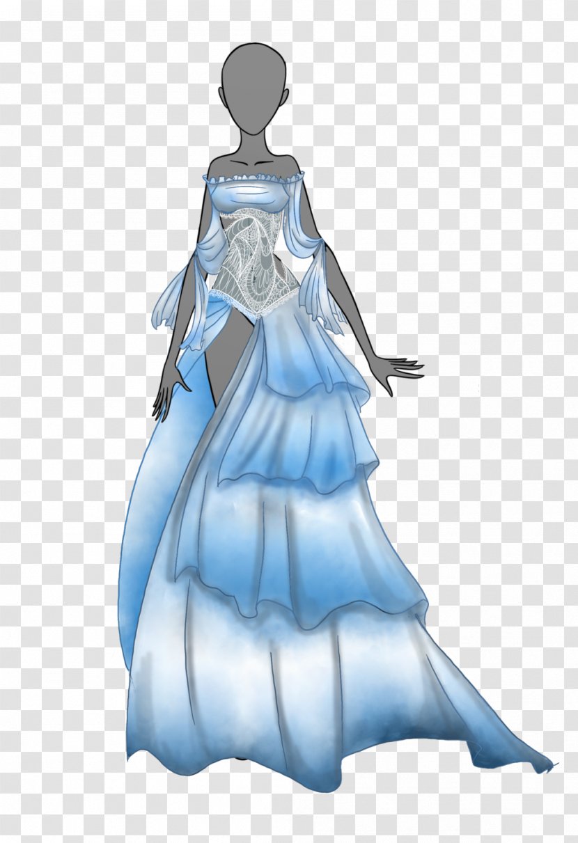 Dress Drawing Gown Design Art - Ball - Sketch Costume 700 Transparent PNG