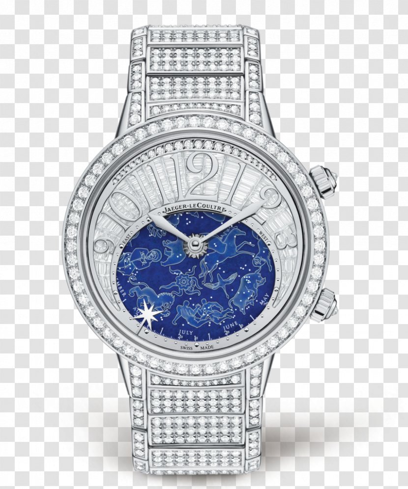 Jaeger-LeCoultre Watchmaker Clock Tourbillon - Watches Blue Female Form Gear Transparent PNG