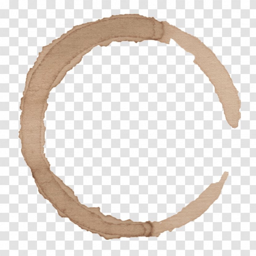 Circle Download - Technology - Coffee Stain Transparent PNG