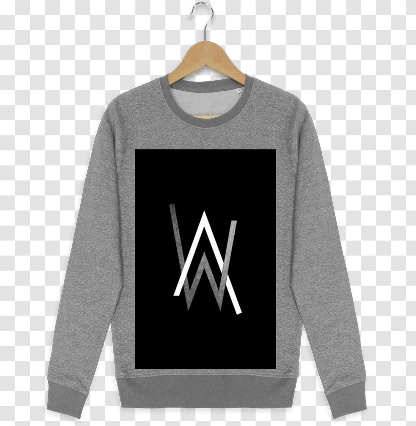 T-shirt Sleeve Sweater Bluza Clothing - Black - Alan Walker Transparent PNG