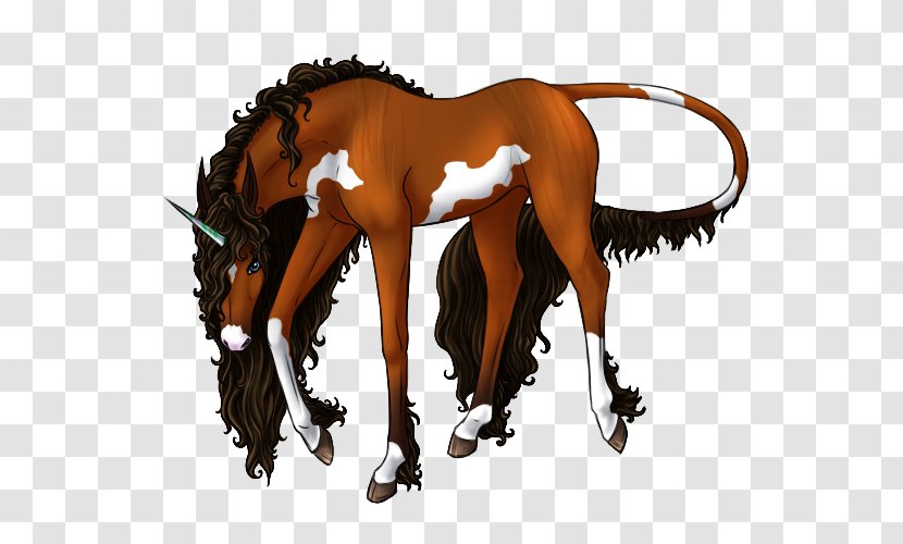 Mane Mustang Stallion Rein Halter - Horse Transparent PNG