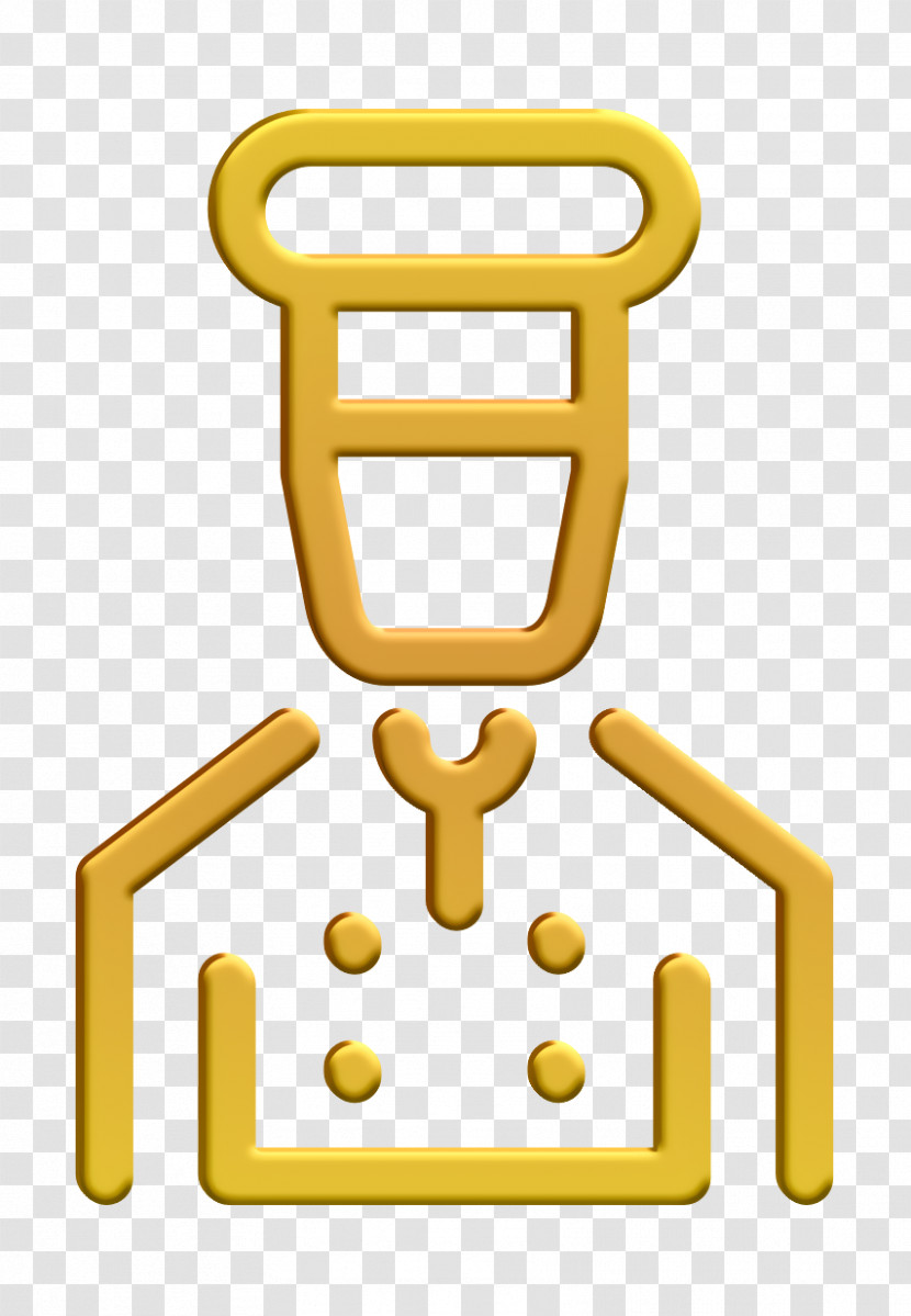 Chef Icon Restaurant Elements Icon Cooker Icon Transparent PNG