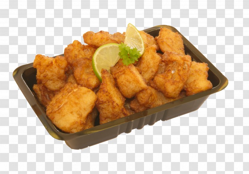 Chicken Nugget Kibbeling Soused Herring Pakora Karaage - Fried Food - Fish Transparent PNG