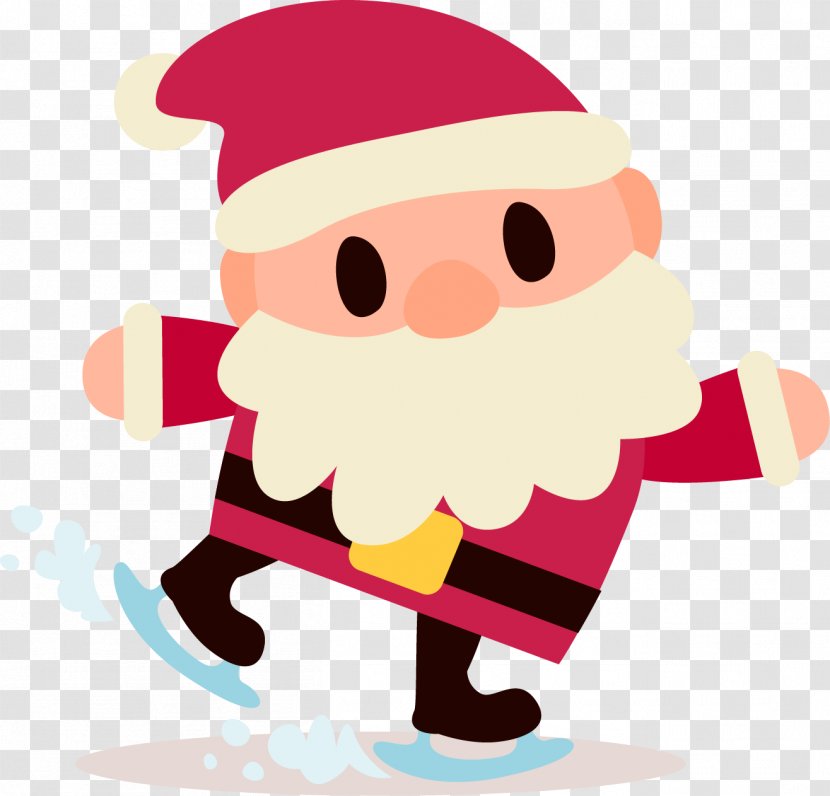 Santa Claus Christmas Day Cartoon Image Illustration - Elf - Belt Transparent PNG