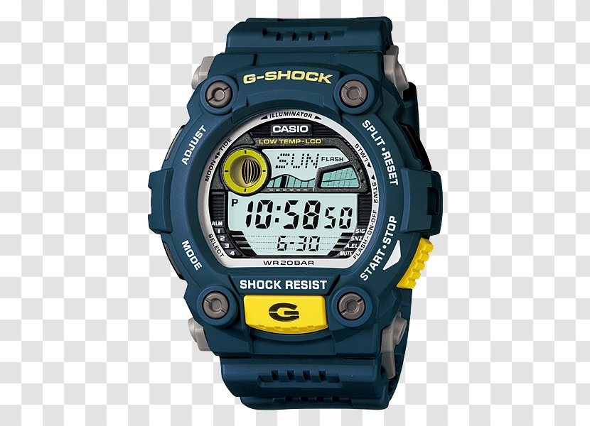 G-Shock G7900-1ER Watch Casio Illuminator - Swatch - Parts Transparent PNG
