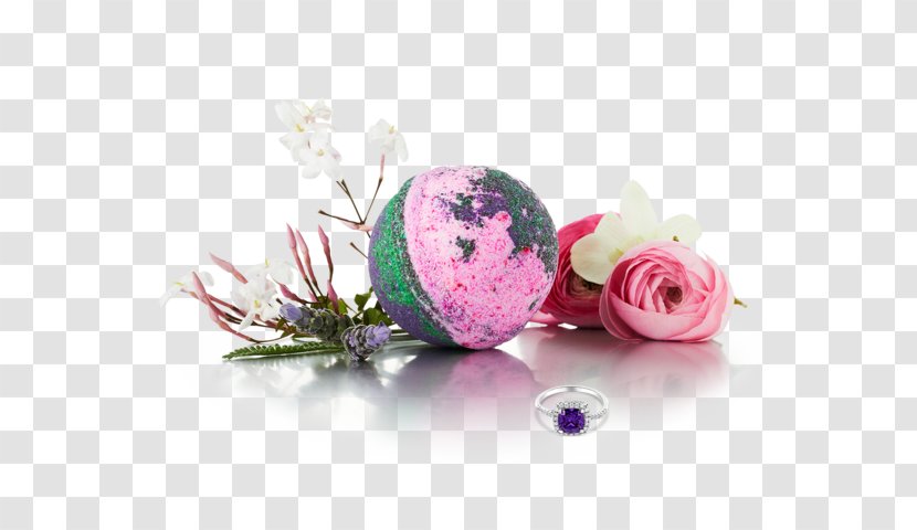 Bath Bomb Bathing Fragrant Jewels Druse Perfume - Cut Flowers - Handmade Jewelry Brand Transparent PNG