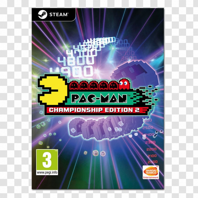 Pac-Man Championship Edition 2 2: The New Adventures Bandai Namco Entertainment - Nintendo Switch - Pacman Transparent PNG