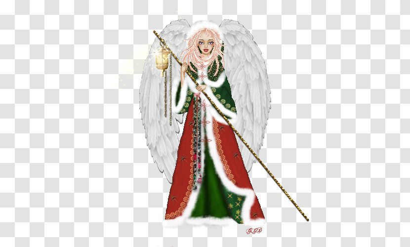 Christmas Ornament Costume Design - Supernatural Creature - Angel Light Transparent PNG