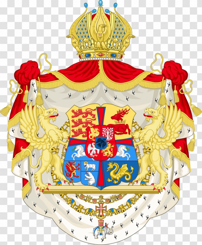 Coat Of Arms Denmark Royal The United Kingdom Danish Family - National - Crest Transparent PNG