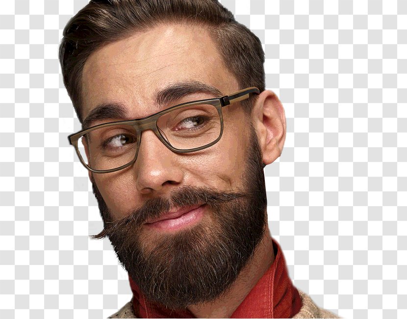 Sunglasses Optician Essilor Beard - Glasses Transparent PNG