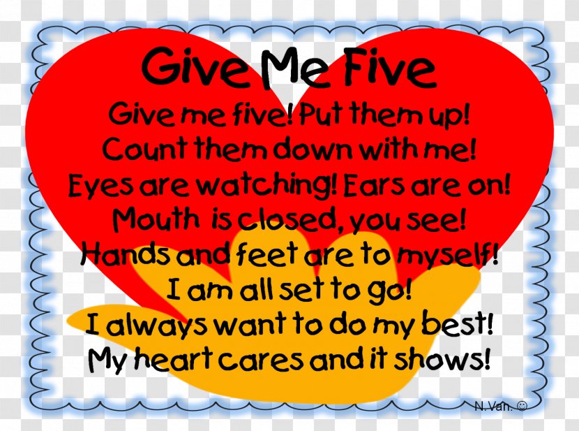 Classroom Management The First Days Of School: How To Be An Effective Teacher School Discipline - Flower - Give Me Five Transparent PNG