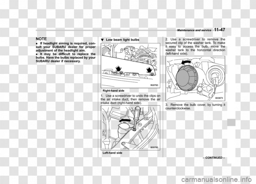 2011 Subaru Forester Paper Product Manuals Diagram - Drawing - 2010 25x Transparent PNG