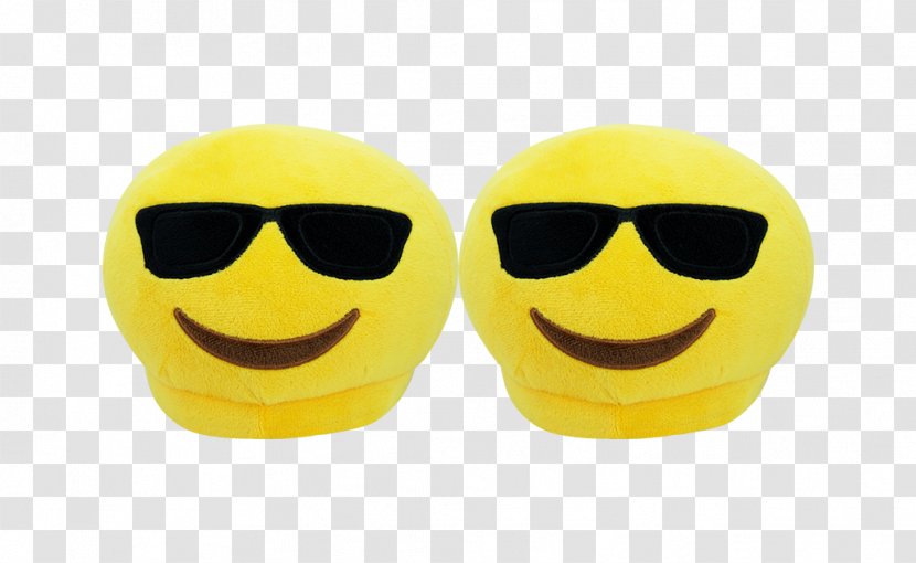 Emoji Emoticon Slipper Sunglasses - Yellow Transparent PNG
