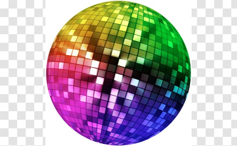 Disco Ball Party Nightclub DJ Lighting - Frame Transparent PNG