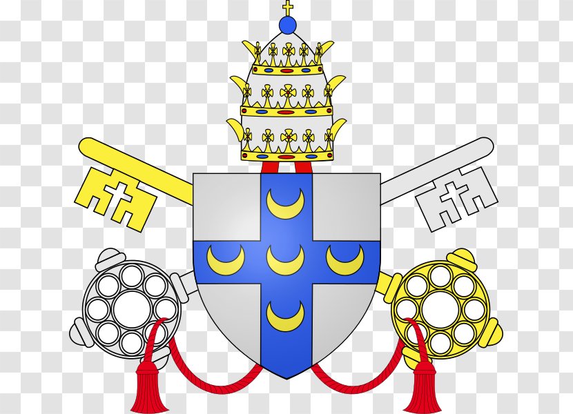 Papal Coats Of Arms Pope Coat Blazon Priest - Urban Iii - Francis Transparent PNG