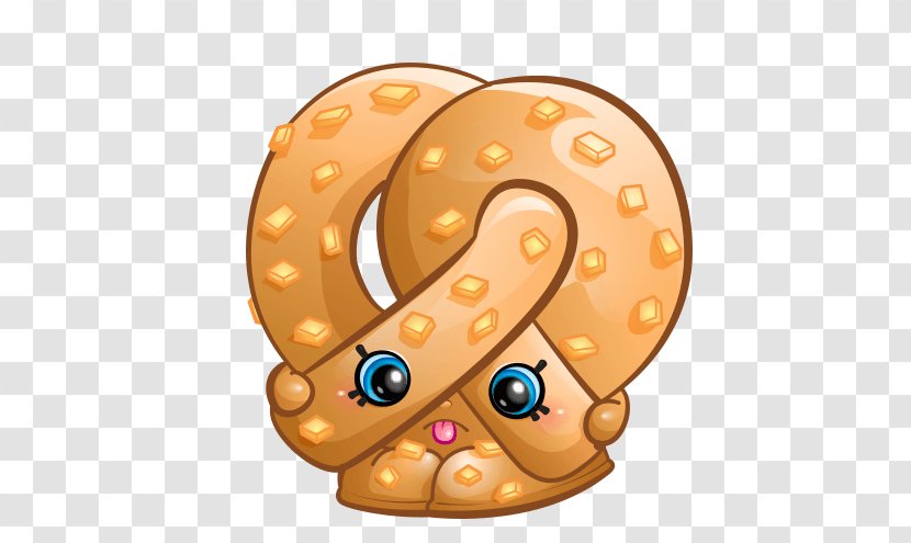 Pretzel Bakery Shopkins Clip Art - Cartoon - Food Transparent PNG