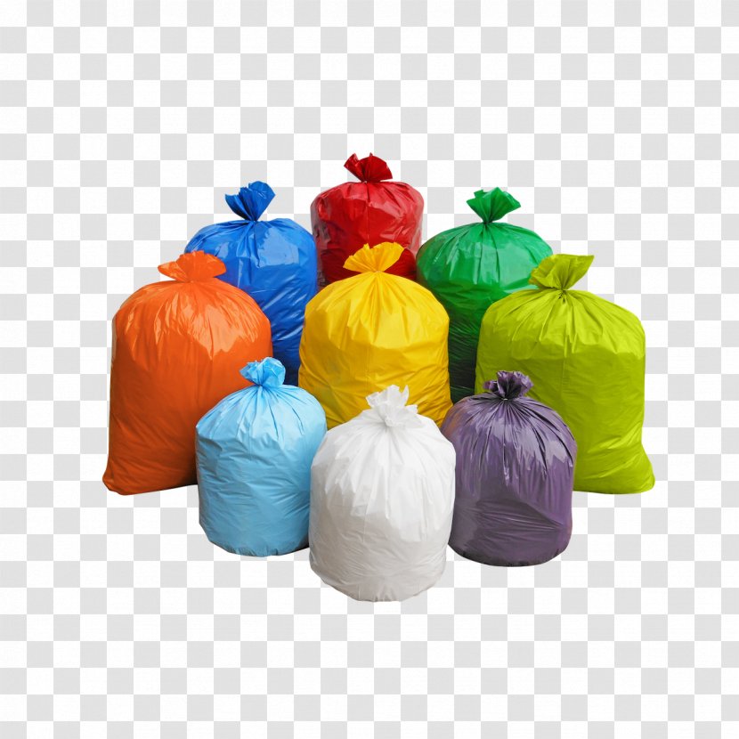 Plastic Bag Bin Rubbish Bins & Waste Paper Baskets - Trash Can Transparent PNG