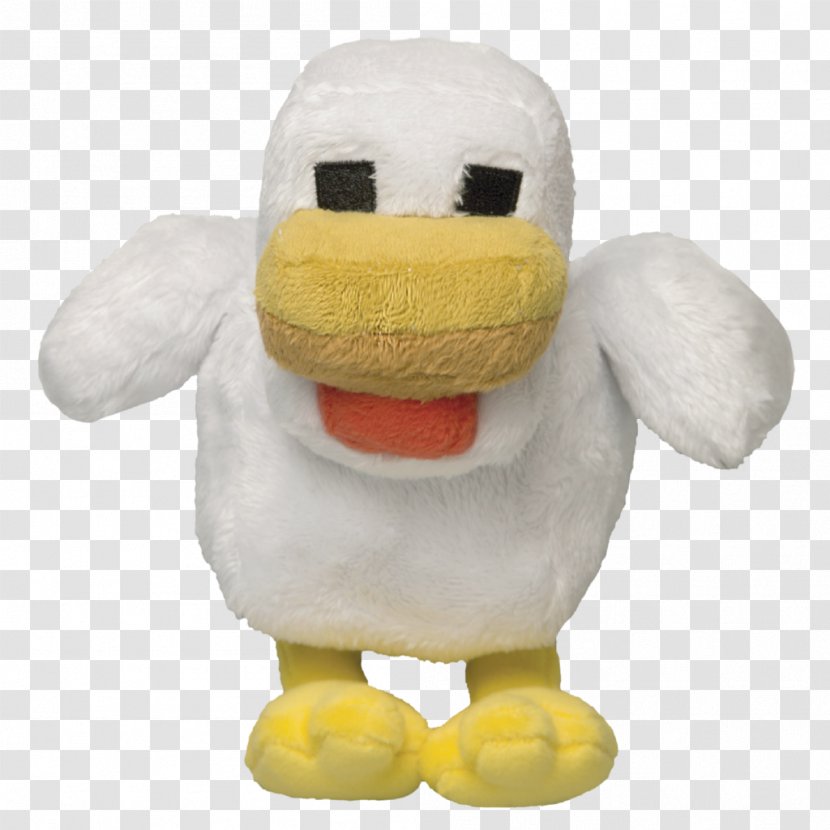 Plush Minecraft Chicken Stuffed Animals & Cuddly Toys Video Game - Doll Transparent PNG