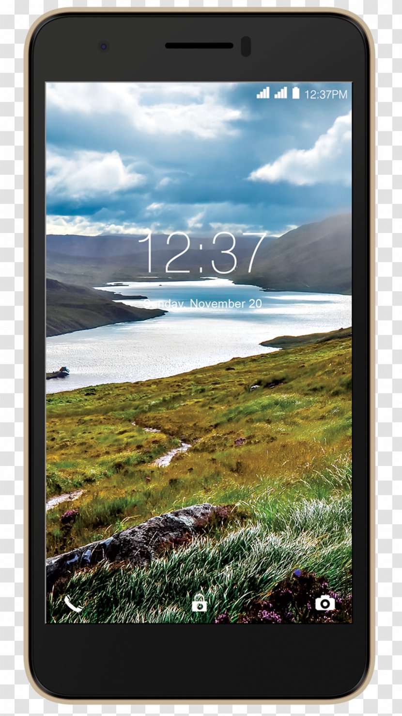 Smartphone 4G Dual SIM Telephone Intex Aqua A4 - Sim Transparent PNG