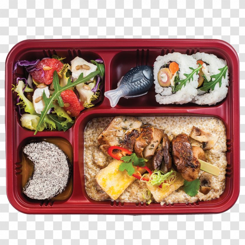 Bento Makunouchi Ekiben Plate Lunch Side Dish - Steamed Rice - Tom Yum Transparent PNG