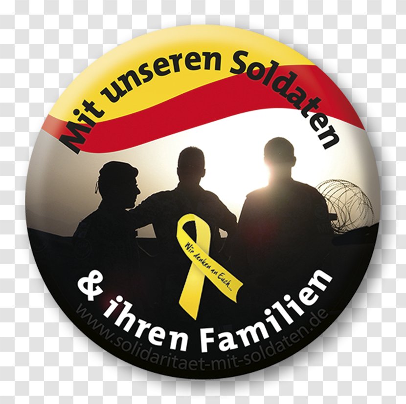 Yellow Ribbon Soldier Bundeswehr TV Solidarity - Wish Transparent PNG