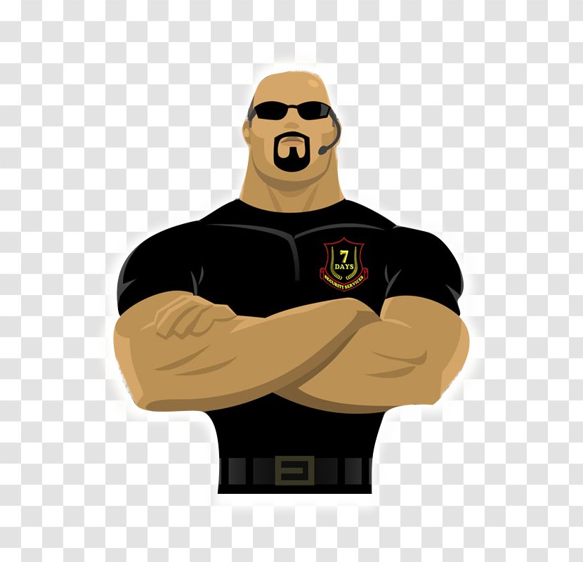 Security Guard Company Police Officer Bouncer - Atom Animation Live Transparent PNG