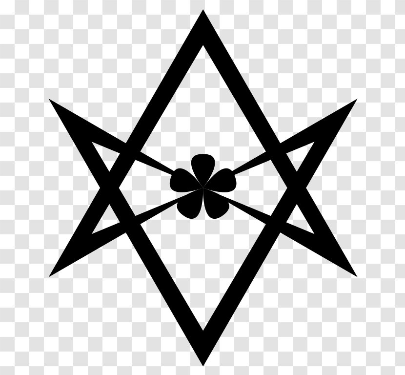 Libri Of Aleister Crowley Abbey Thelema Unicursal Hexagram - Symbol Transparent PNG