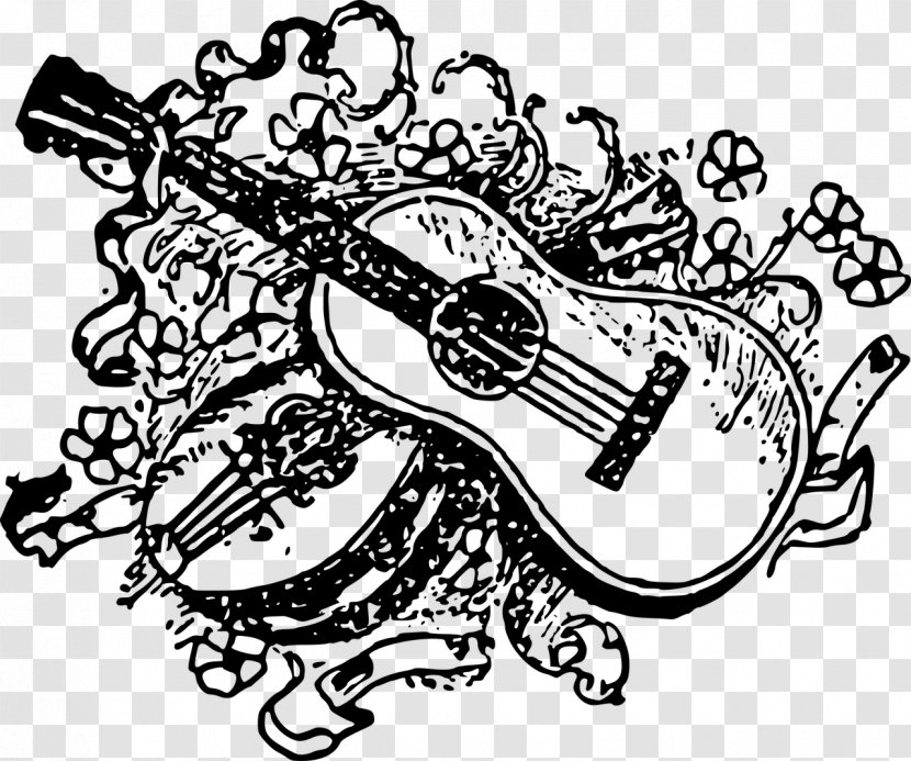 Drawing Photography Musical Instruments Clip Art - Silhouette Transparent PNG