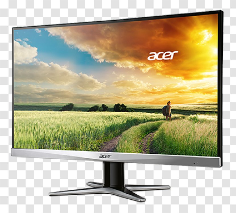Computer Monitors IPS Panel Acer 1080p LED-backlit LCD - Output Device - Lcd Transparent PNG