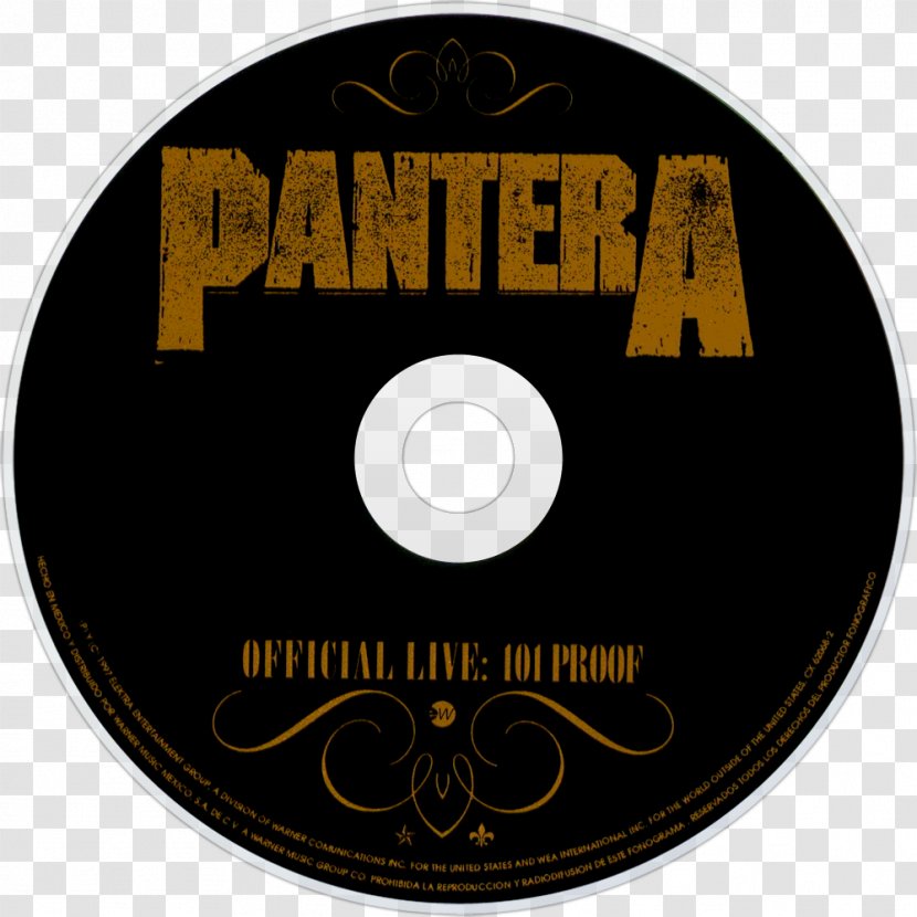 Pantera Logo Far Beyond Driven Cowboys From Hell T-shirt - Time Transparent PNG
