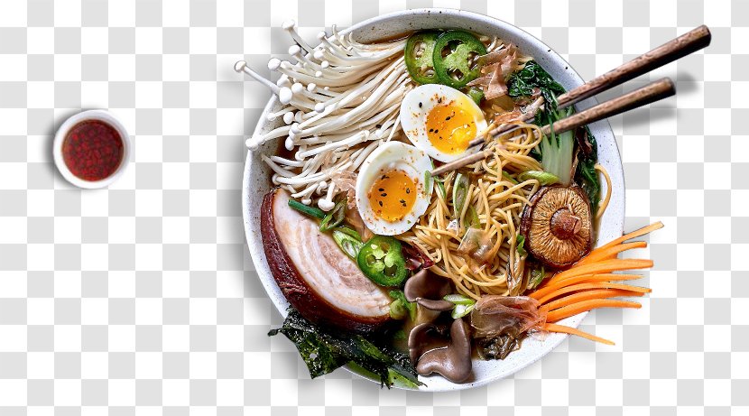 Ramen Noodle Soup Food Recipe Pho - Chinese Vegetables Transparent PNG