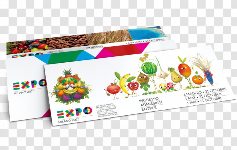 Expo 2015 Milan Ticket Exhibition - Material - Exposition Universelle Transparent PNG