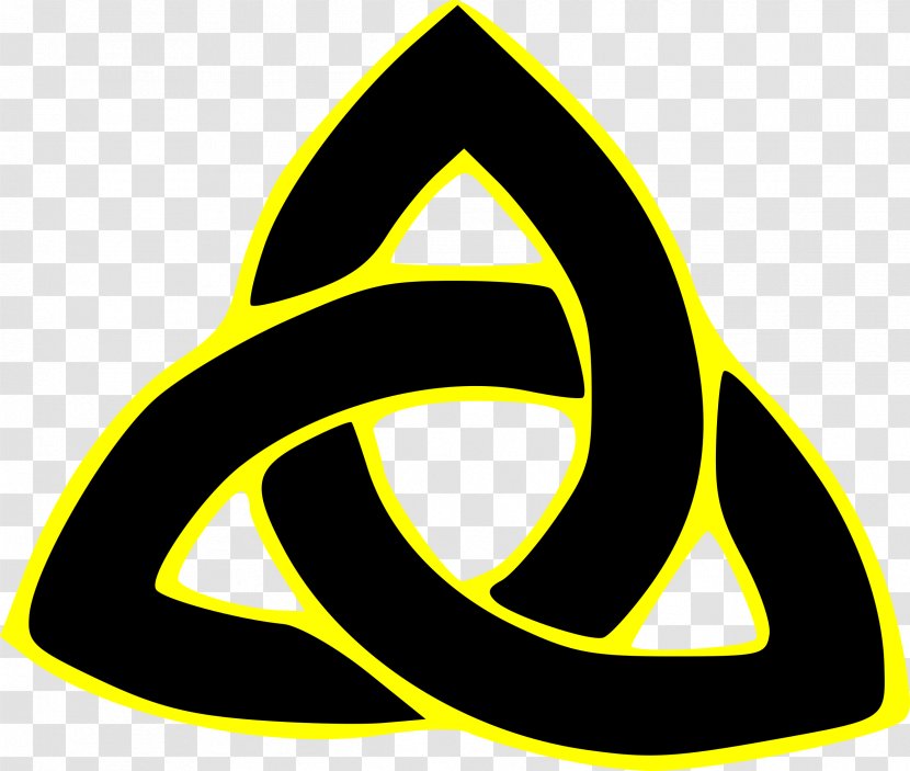 Triquetra Modern Paganism Wicca Symbol Religion - Knot Transparent PNG