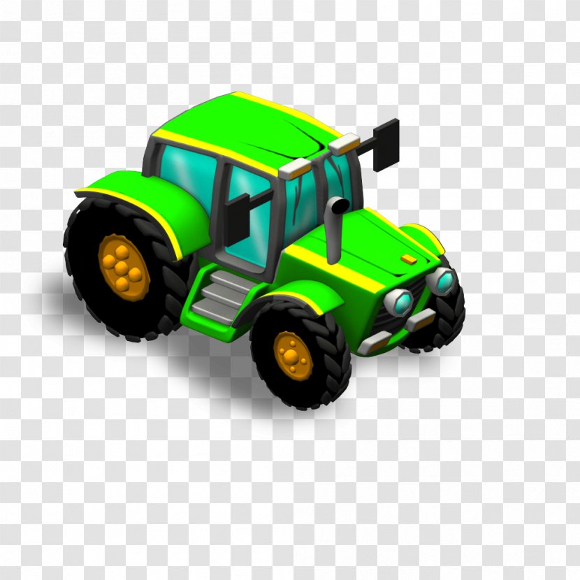 Tractor Car Wiki Agricultural Machinery - Radio Controlled Toy Transparent PNG