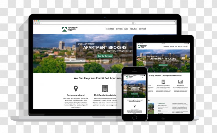 Responsive Web Design Laptop Handheld Devices Tablet Computers - Brand - Mockup Transparent PNG