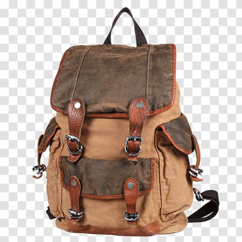 Backpack Messenger Bags Leather Canvas - Retro Style Transparent PNG