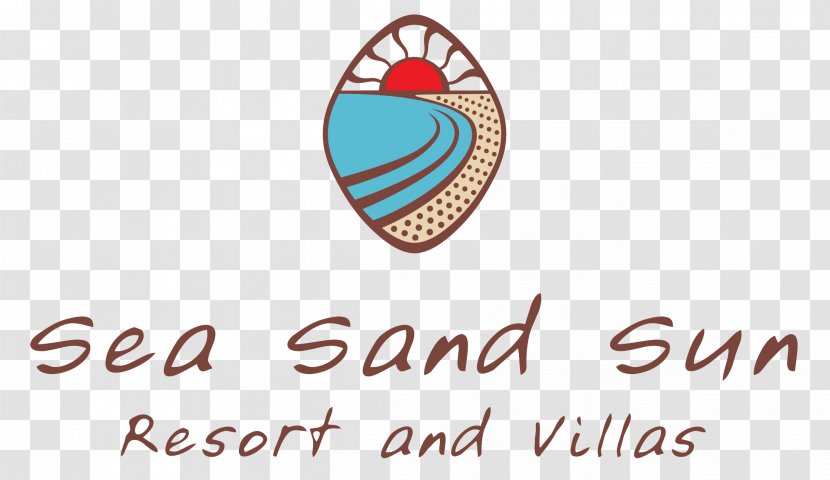 Logo Brand Sea Sand Sun Resort & Villas Beach Font Transparent PNG