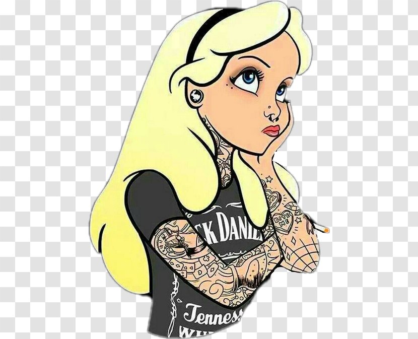 Ariel Alice Punk Rock Disney Princess The Walt Company - Flower Transparent PNG