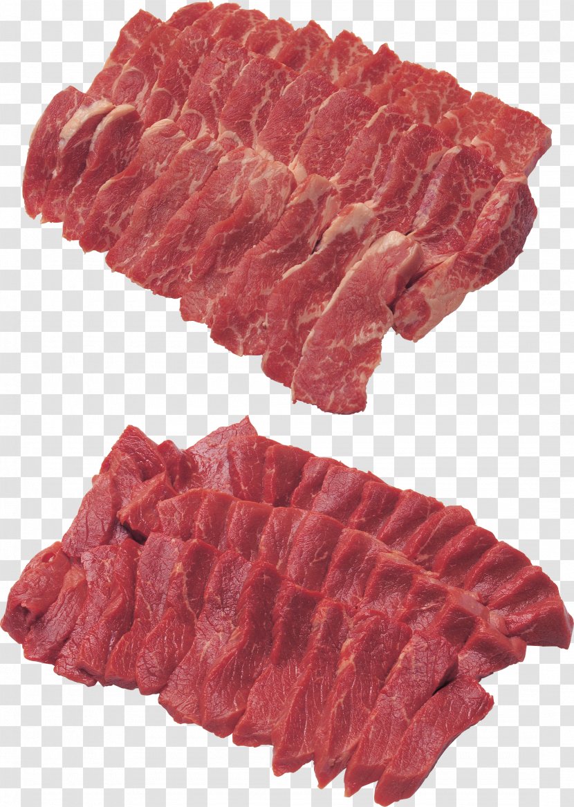 Sausage Red Meat Shashlik Steak - Cartoon - Picture Transparent PNG