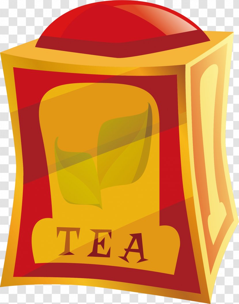 Green Tea Clip Art - Box - Vector Of Red Transparent PNG