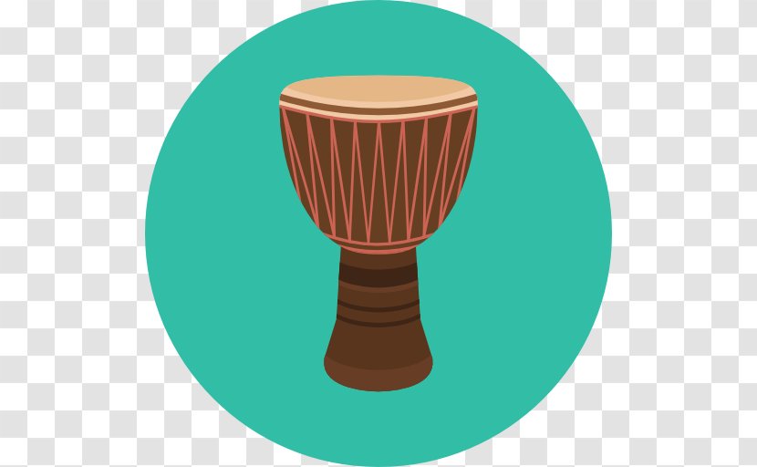 Hand Drums Djembe Musical Instruments - Silhouette Transparent PNG