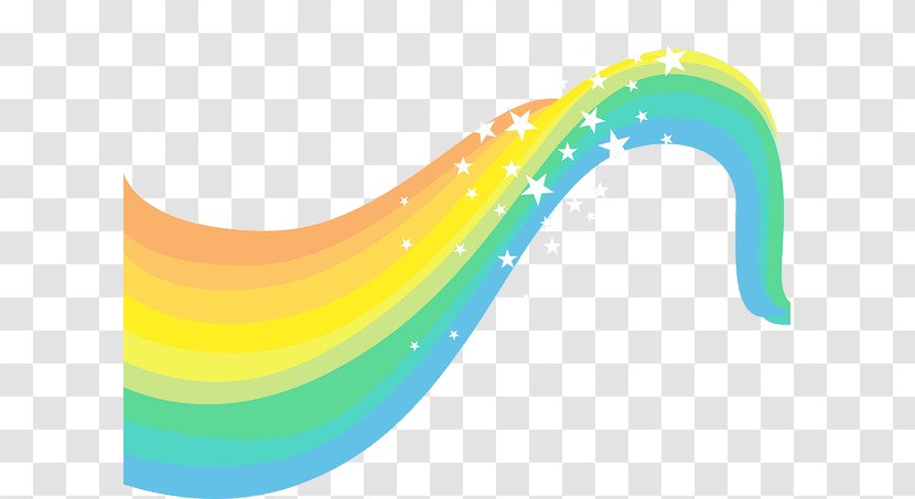 Euclidean Vector Vecteur - Designer - Colorful Streamers Stars Transparent PNG