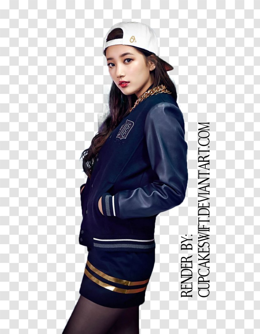 Bae Suzy Korean Idol K-pop Japanese Miss A - Leather Jacket - Actor Transparent PNG