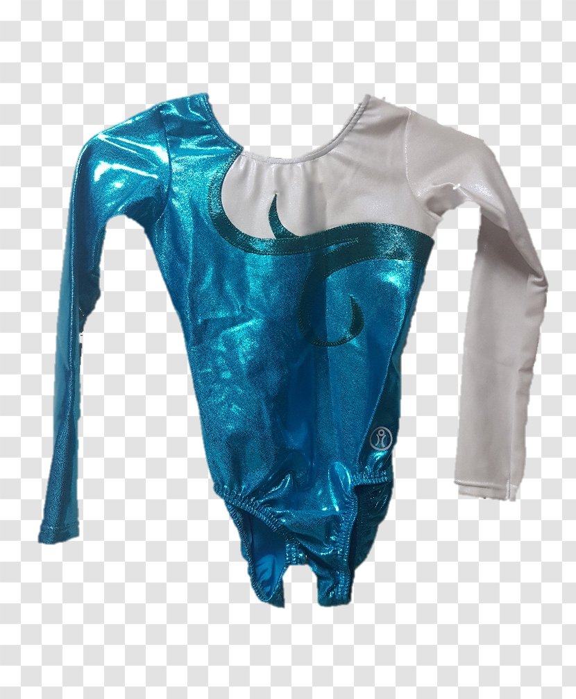 Sleeve Bodysuits & Unitards Blue Sporting Goods - Gymnastics Transparent PNG