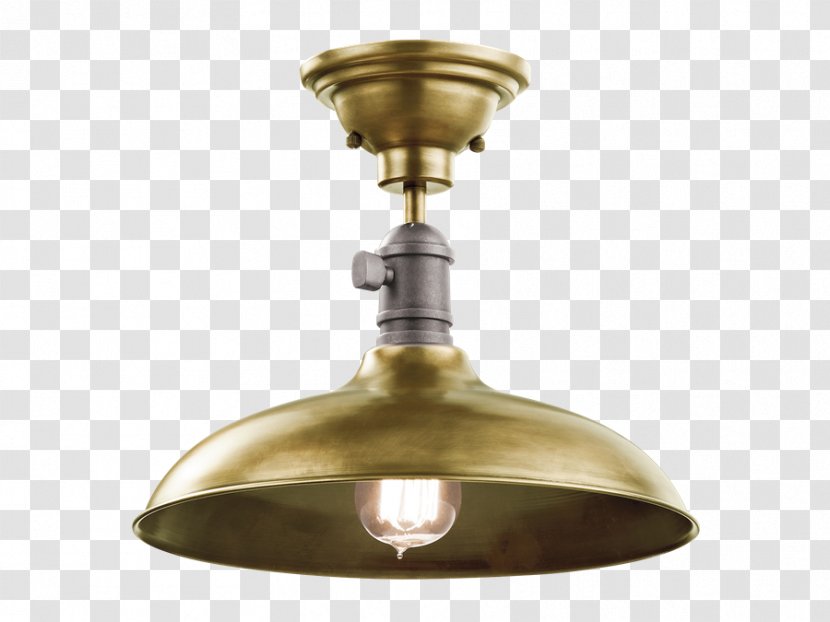 Pendant Light Fixture Lighting Brass - Ceiling Transparent PNG