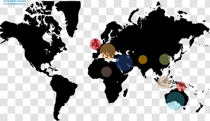World Map Geography Earth - Silhouette Transparent PNG
