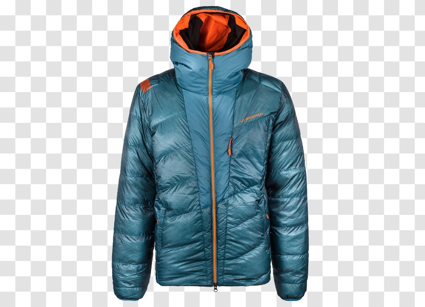Jacket Clothing Daunenjacke La Sportiva Hood Transparent PNG