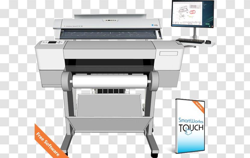 Laser Printing Image Scanner Colortrac Wide-format Printer Multi-function - Output Device - Technical Application Transparent PNG