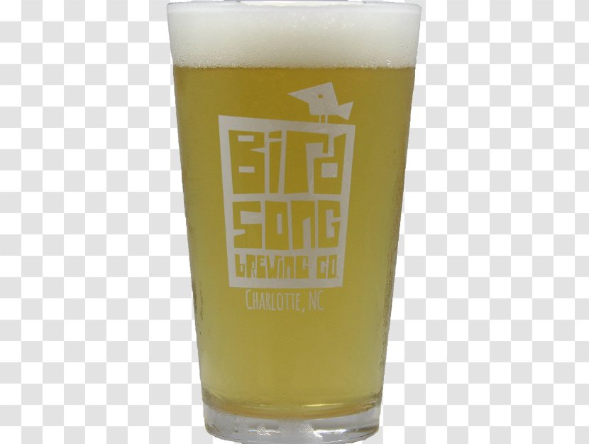 Beer Birdsong Brewing Co. Lager Ale Pint Glass - Highball Transparent PNG